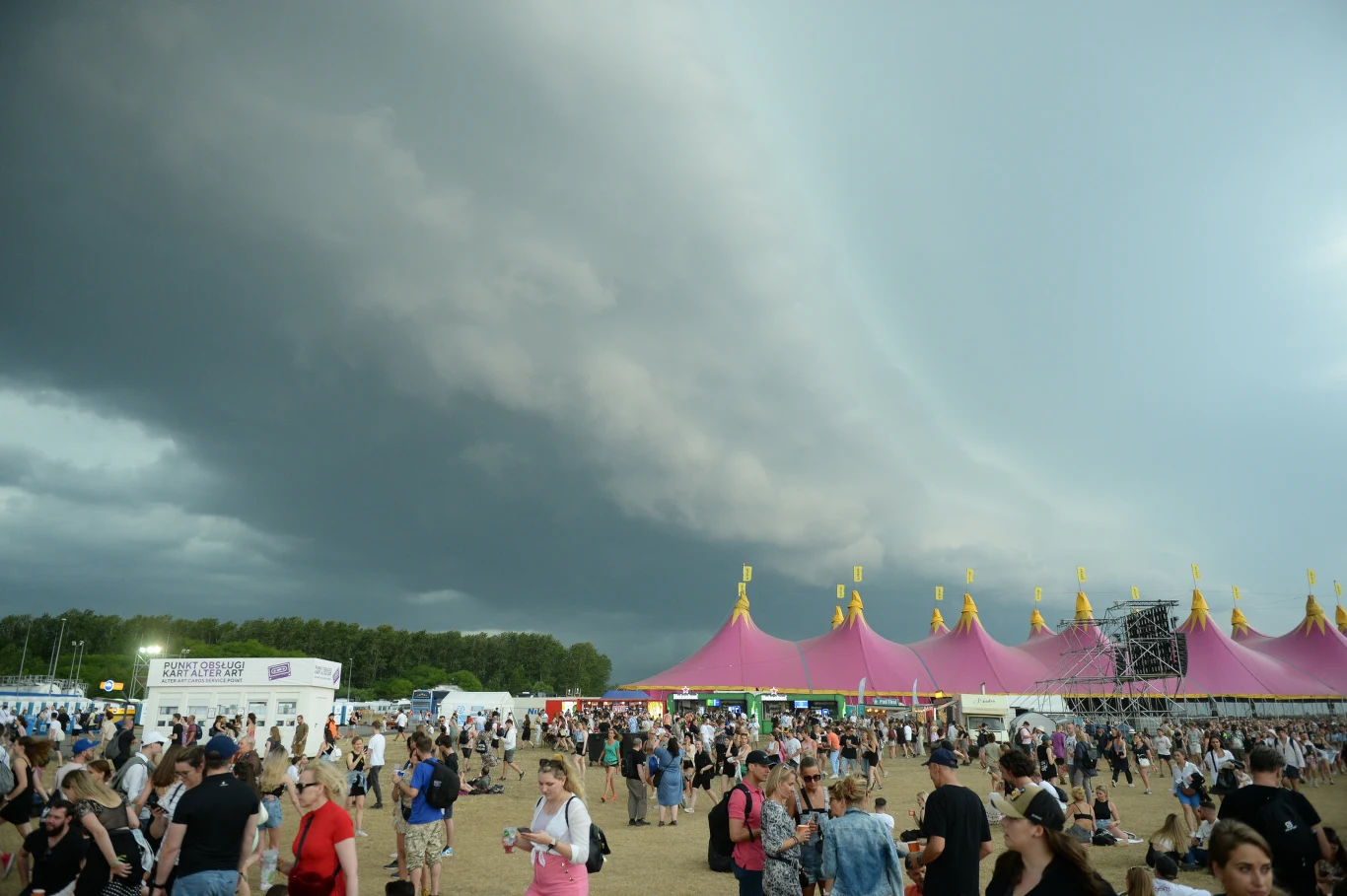 Ewakuacja Open'er Festivalu