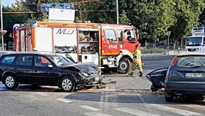 Chwila nieuwagi i wypadek gotowy. Wszystko nagrała kamera