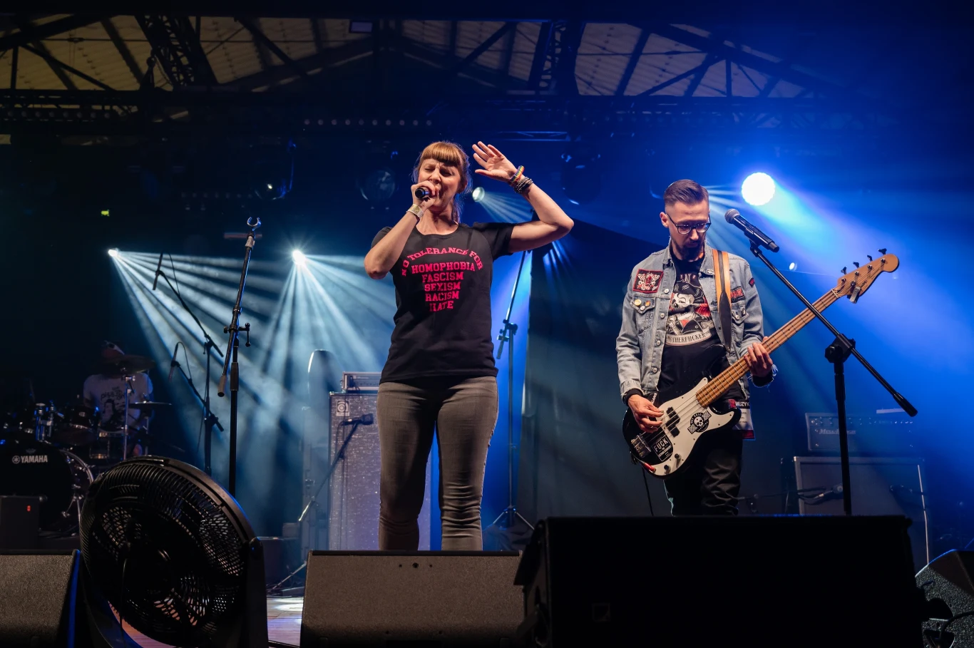 Darek Dusza i Demony podczas Rocka na Bagnie 2022