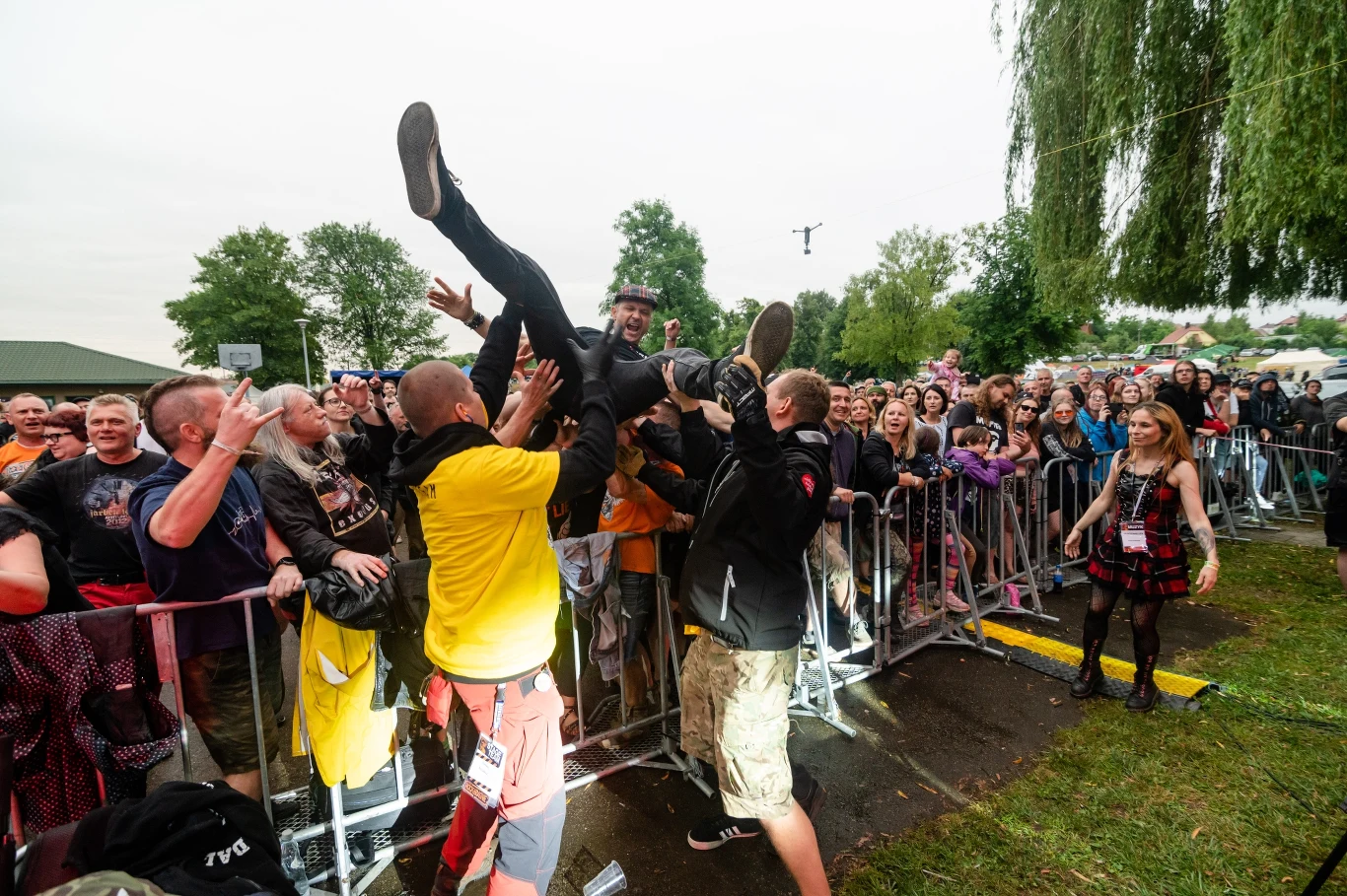 Publiczność podczas Rocka na Bagnie 2022