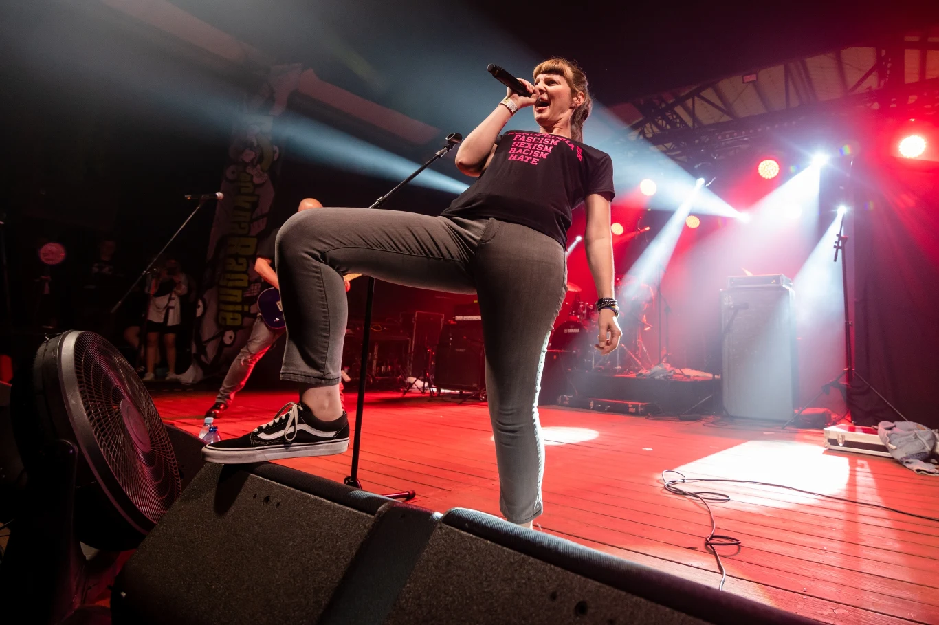 Darek Dusza i Demony podczas Rocka na Bagnie 2022