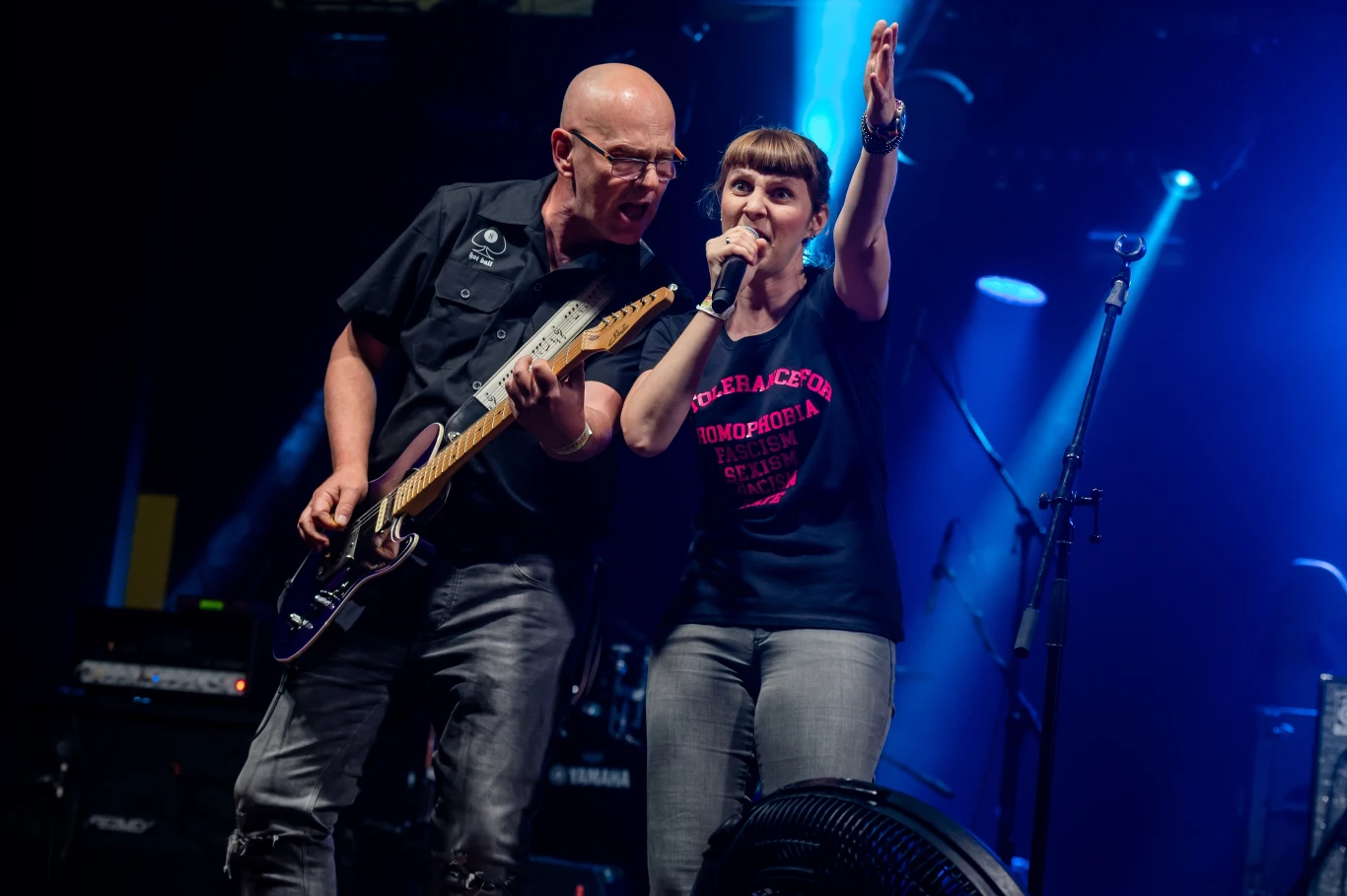 Darek Dusza i Demony podczas Rocka na Bagnie 2022