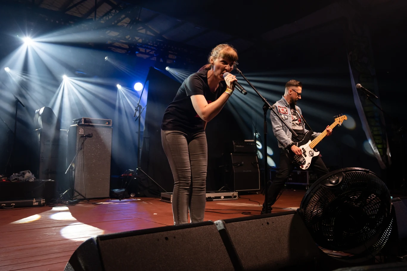 Darek Dusza i Demony podczas Rocka na Bagnie 2022