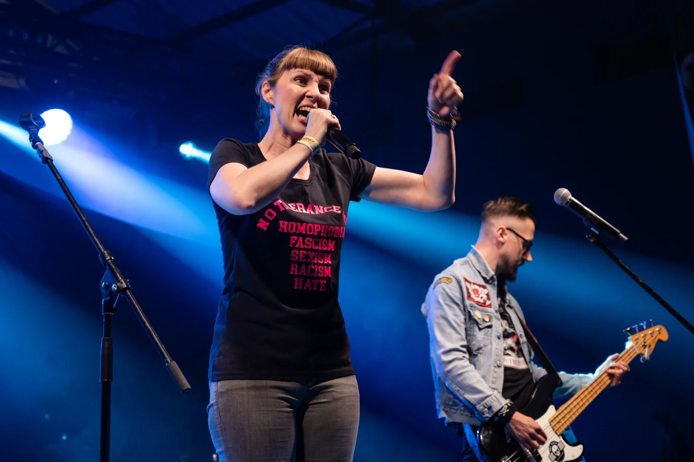 Darek Dusza i Demony podczas Rocka na Bagnie 2022