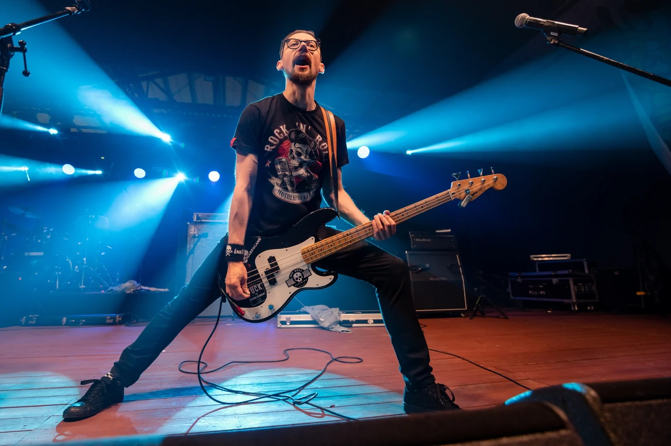 Darek Dusza i Demony podczas Rocka na Bagnie 2022