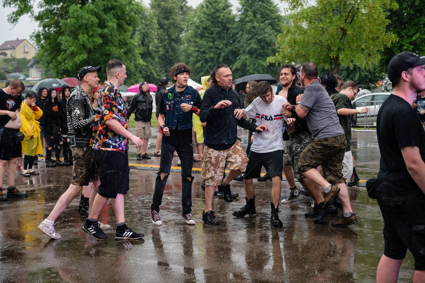 Publiczność podczas Rocka na Bagnie 2022