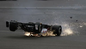 Poważny wypadek Zhou Guanyu