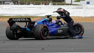 Wypadek Aleksa Albona na Silverstone