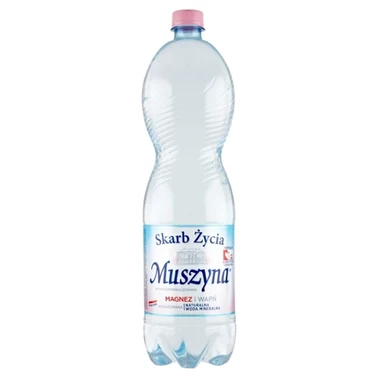 Muszyna Skarb Życia Naturalna woda mineralna wysokozmineralizowana niegazowana 1,5 l - 0