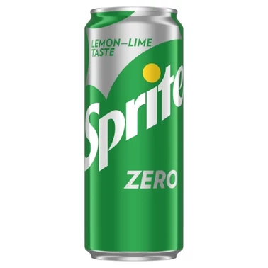 Sprite Zero Sugar Napój gazowany o smaku cytrynowo-limonkowym 330 ml - 1