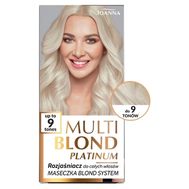 Joanna Multi Blond Platinum Rozjaśniacz do całych włosów do 9 tonów - 0