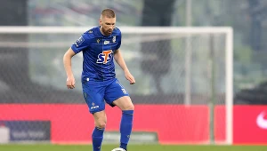 Piłka nożna. Liga Mistrzów: Lech - Karabach. Kiedy, gdzie i o której zagra Lech w I rundzie eliminacji Ligi Mistrzów? Na zdjęciu Bartosz Salamon