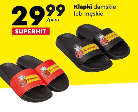 Klapki Biedronka