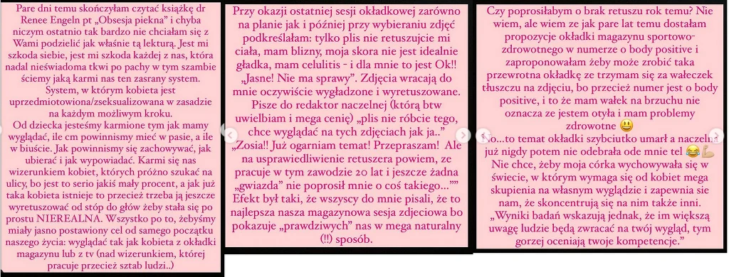Zofia Zborowska walczy z uprzedmiotowieniem kobiet na IG @zborowskazofia/ Zofia Zborowska walczy z uprzedmiotowieniem kobiet na IG @zborowskazofia/