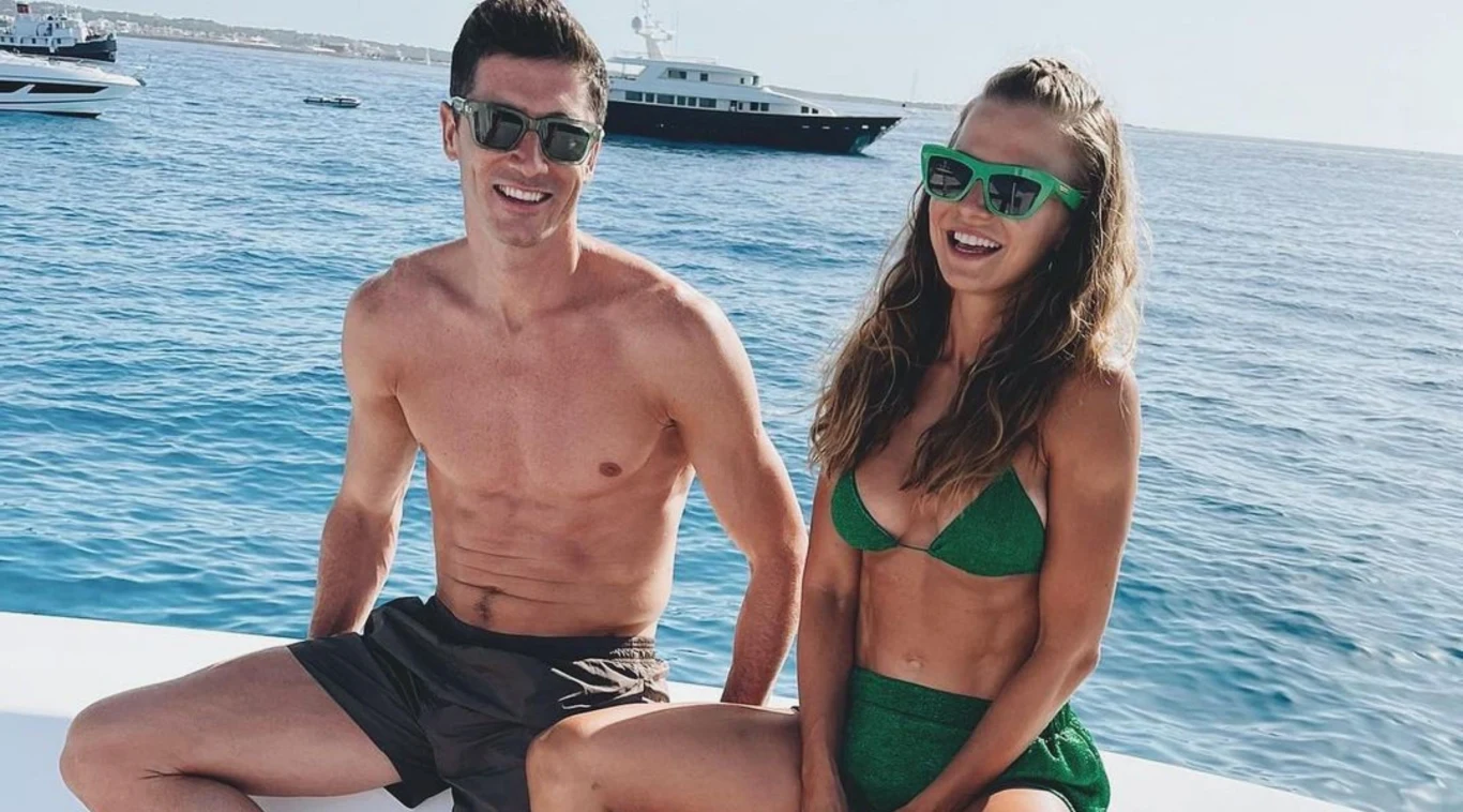 Robert Lewandowski i Anna Lewandowska Robert Lewandowski i Anna Lewandowska