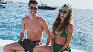 Robert Lewandowski i Anna Lewandowska
