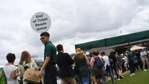 Wimbledon 2022. Kolejka po bilety w trzecim dniu turnieju