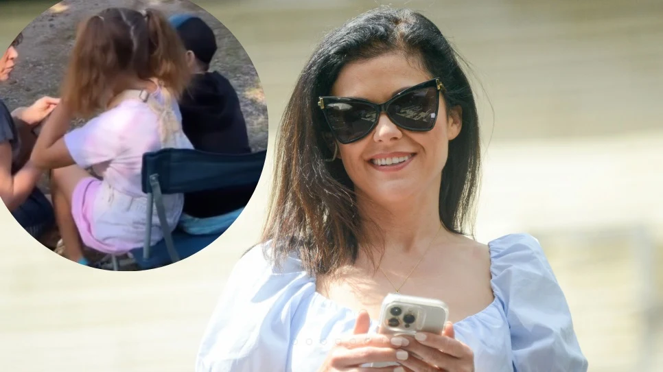 Katarzyna Cichopek i jej córka Helenka