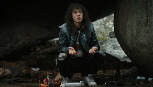 Joseph Quinn jako Eddie Munson w "Stranger Things 4"