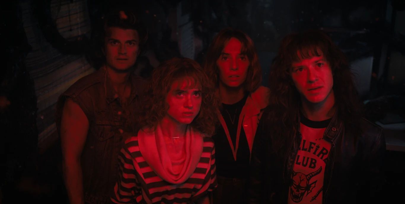 Kadr z serialu "Stranger Things 4"