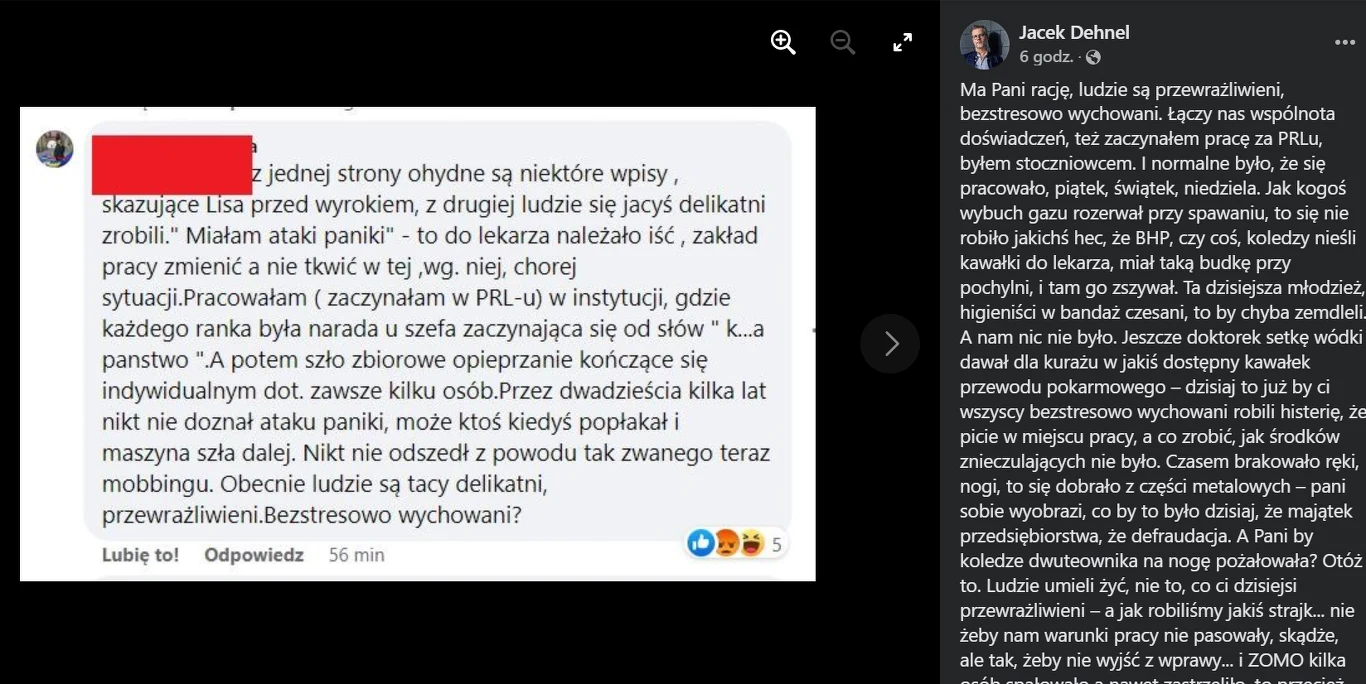 Jacek Dehnel Facebook