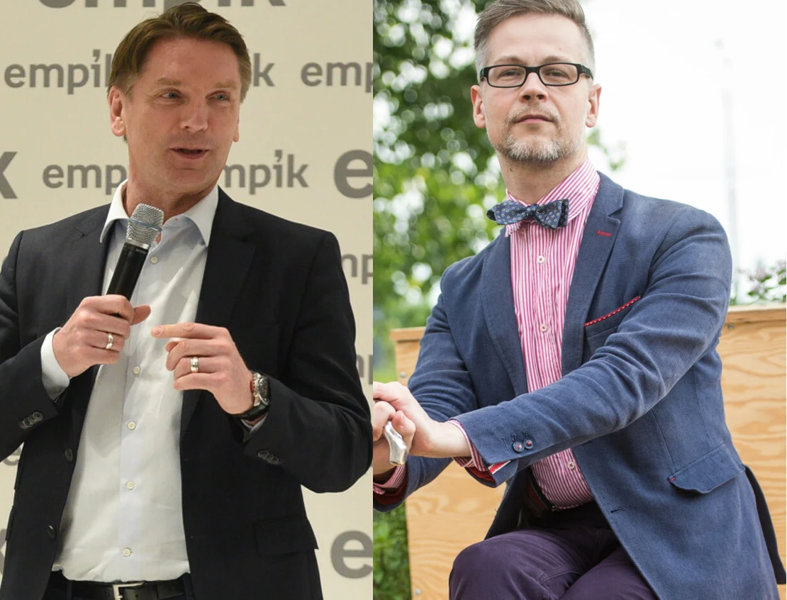 Jacek Dehnel, Tomasz Lis (fot. TRICOLORS/East News)