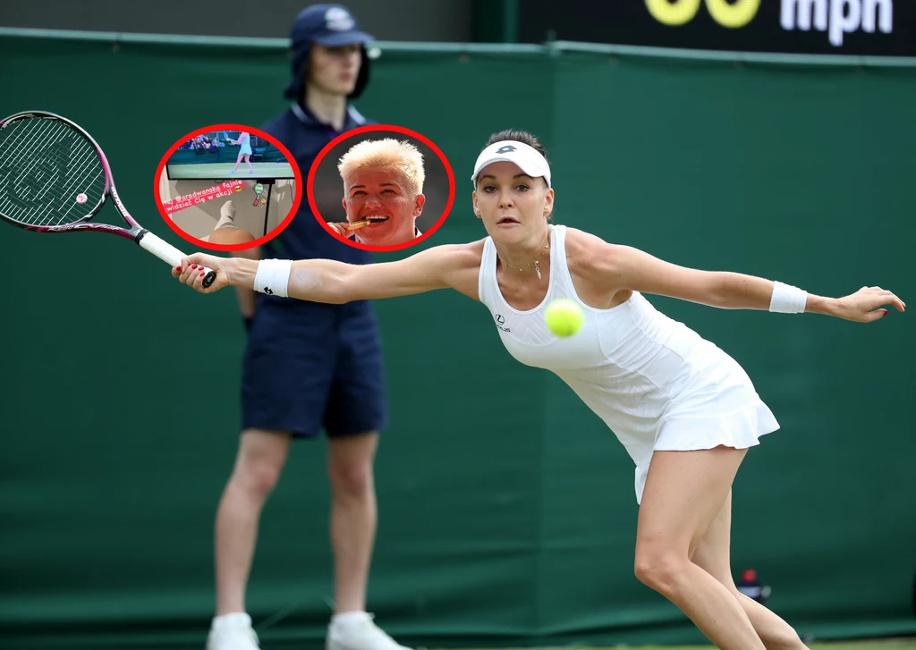 Anita Włodarczyk wspierała Agnieszkę Radwańską podczas jej występu na Wimbledonie Anita Włodarczyk wspierała Agnieszkę Radwańską podczas jej występu na Wimbledonie
