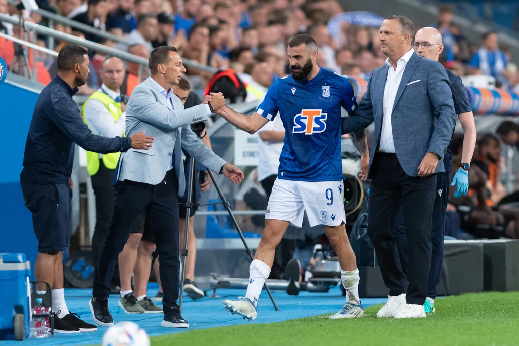 Lech Poznań wygrywa z Karabachem Agdam Lech Poznań wygrywa z Karabachem Agdam