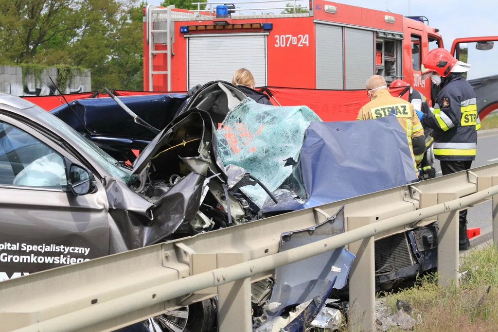 W I półroczu wzrosła liczba wypadków i rannych, ale mniej jest zabitych