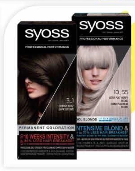 Syoss Permanent Cool Color Krem koloryzujący 9_5 mroźny perłowy blond