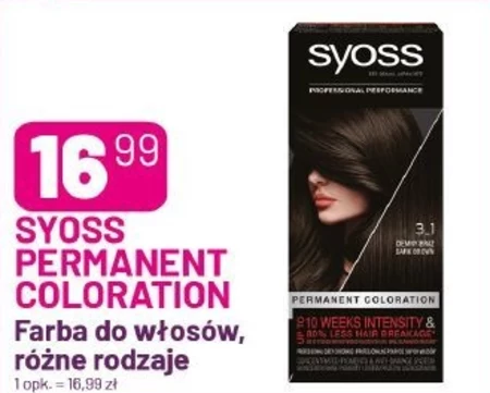 Syoss Oleo Intense Farba do włosów 2-10 brązowa czerń