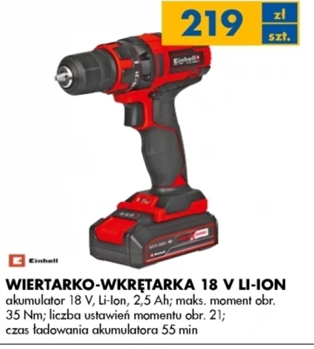 Wiertarko-wkrętarka Einhell