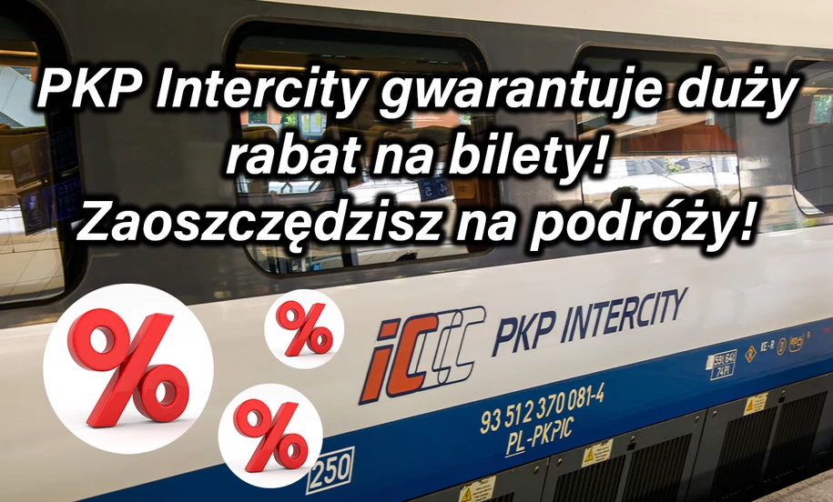 PKP Intercity - promocja na bilety.