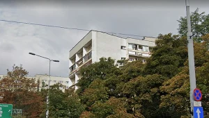 Blok w Warszawie, przy którym doszło do wypadku 