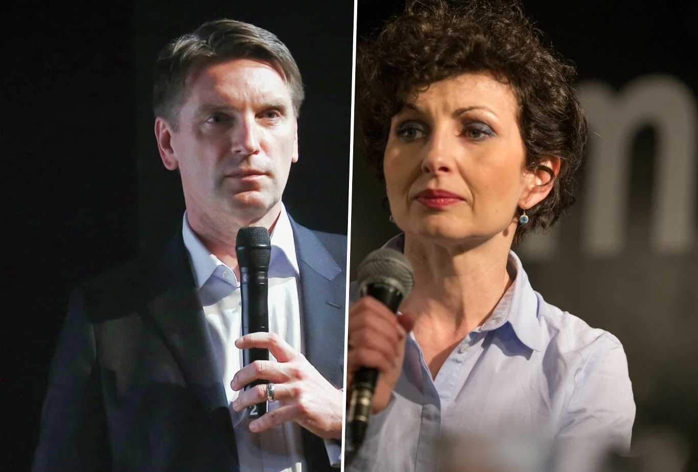 Tomasz Lis i Renata Kim