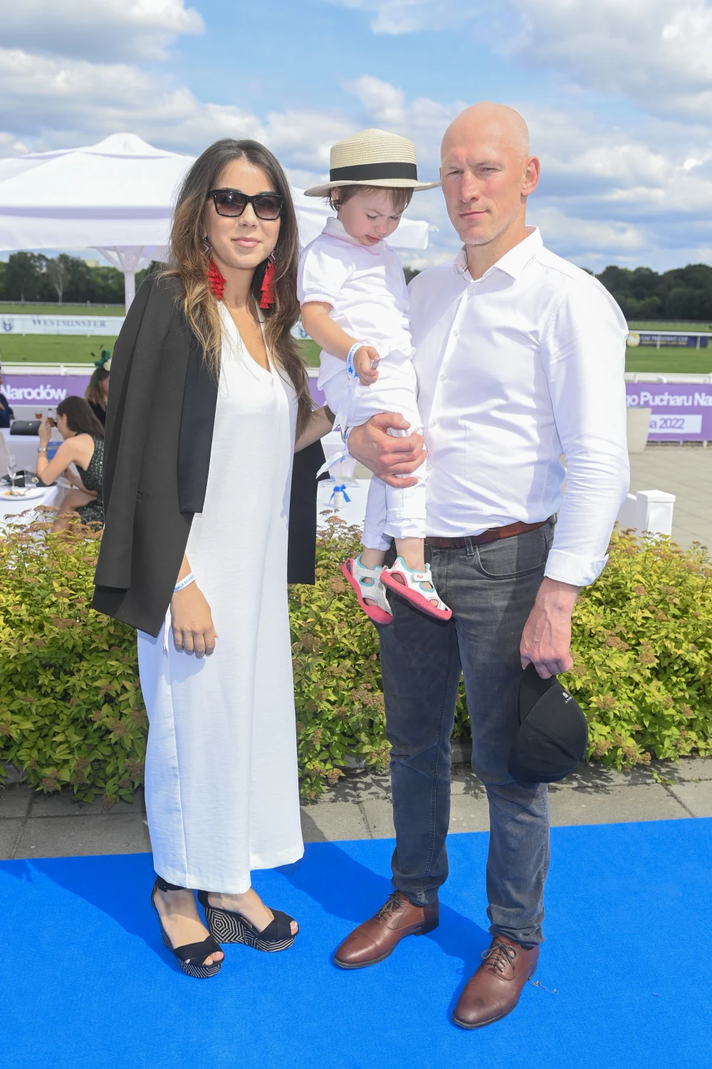 Krzysztof Diablo Włodarczyk na Galę Derby 2022 przyszedł z rodziną