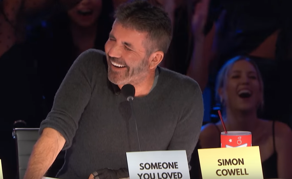 Simon Cowell podczas występu braci Brown w "Mam talent" / Youtube