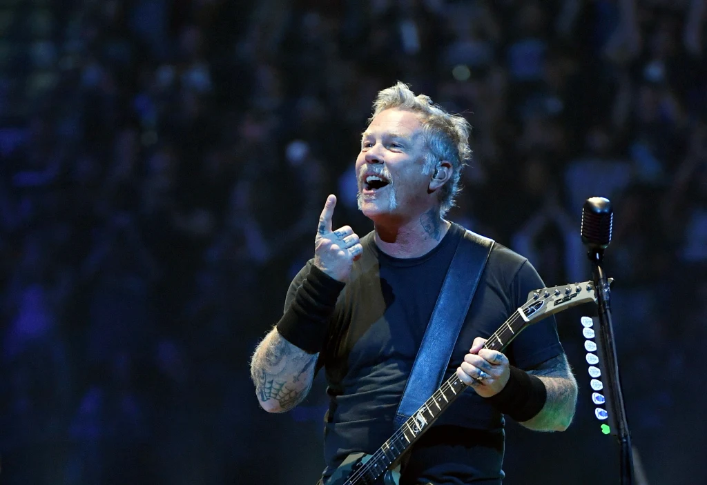 James Hetfield i Metallica James Hetfield i Metallica