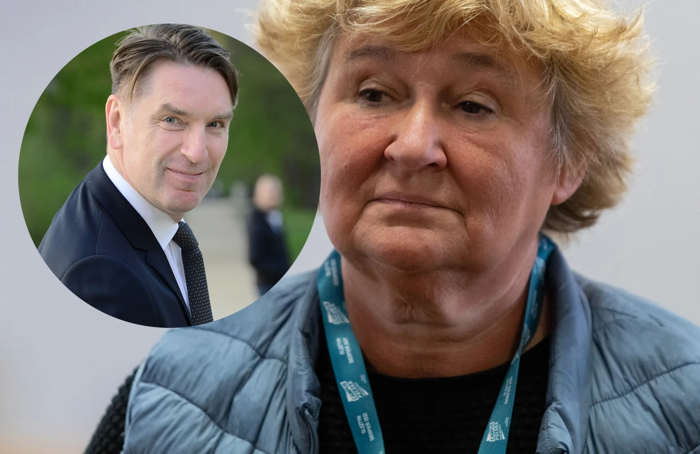 Tomasz Lis i Magdalena Środa