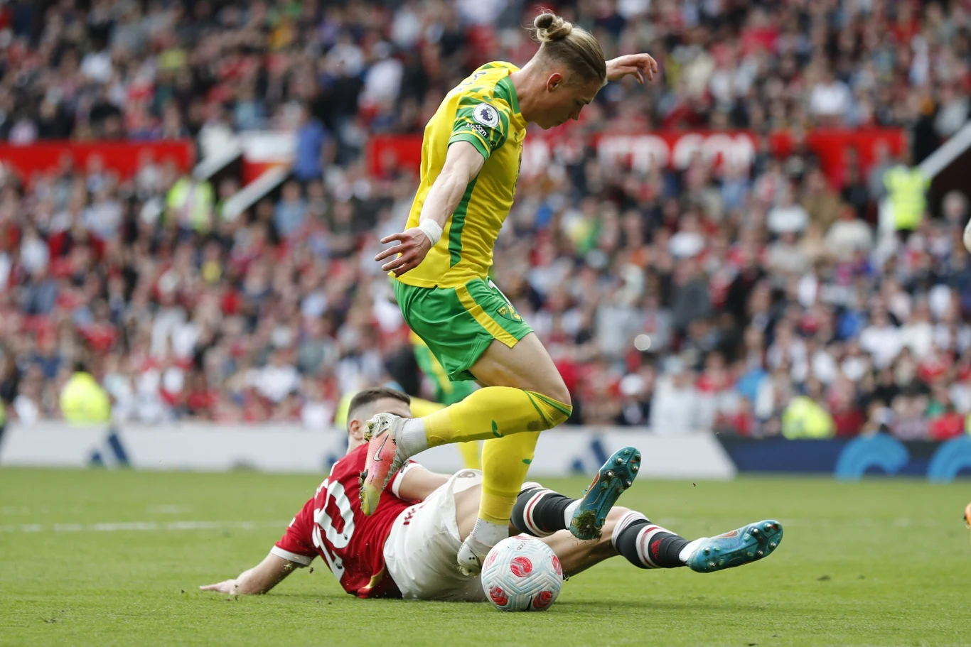 Przemysław Płacheta w barwach Norwich City Przemysław Płacheta w barwach Norwich City