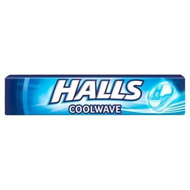 Halls Coolwave Cukierki o smaku mentolowo-eukaliptusowym 33,5 g - 0