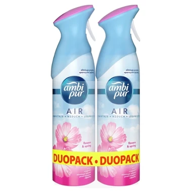 Ambi Pur Flowers & Spring odświeżacz powietrza w sprayu 2x300ml - 0