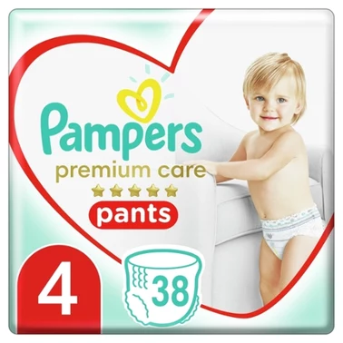 Pampers Premium Care Pieluchomajtki, rozmiar 4, 38 sztuk, 9kg-15kg - 3