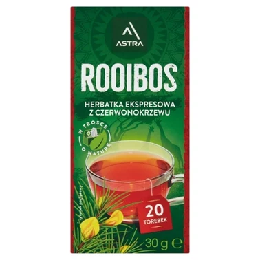 Astra Herbatka ekspresowa Rooibos 30 g (20 x 1,5 g) - 0