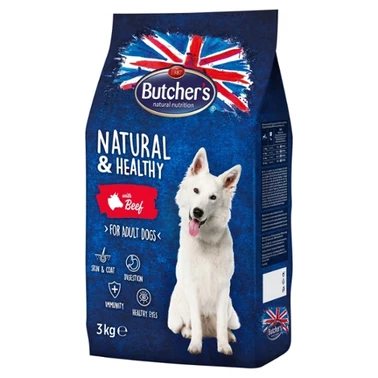Butcher's Natural & Healthy Karma dla psów z wołowiną 3 kg - 1