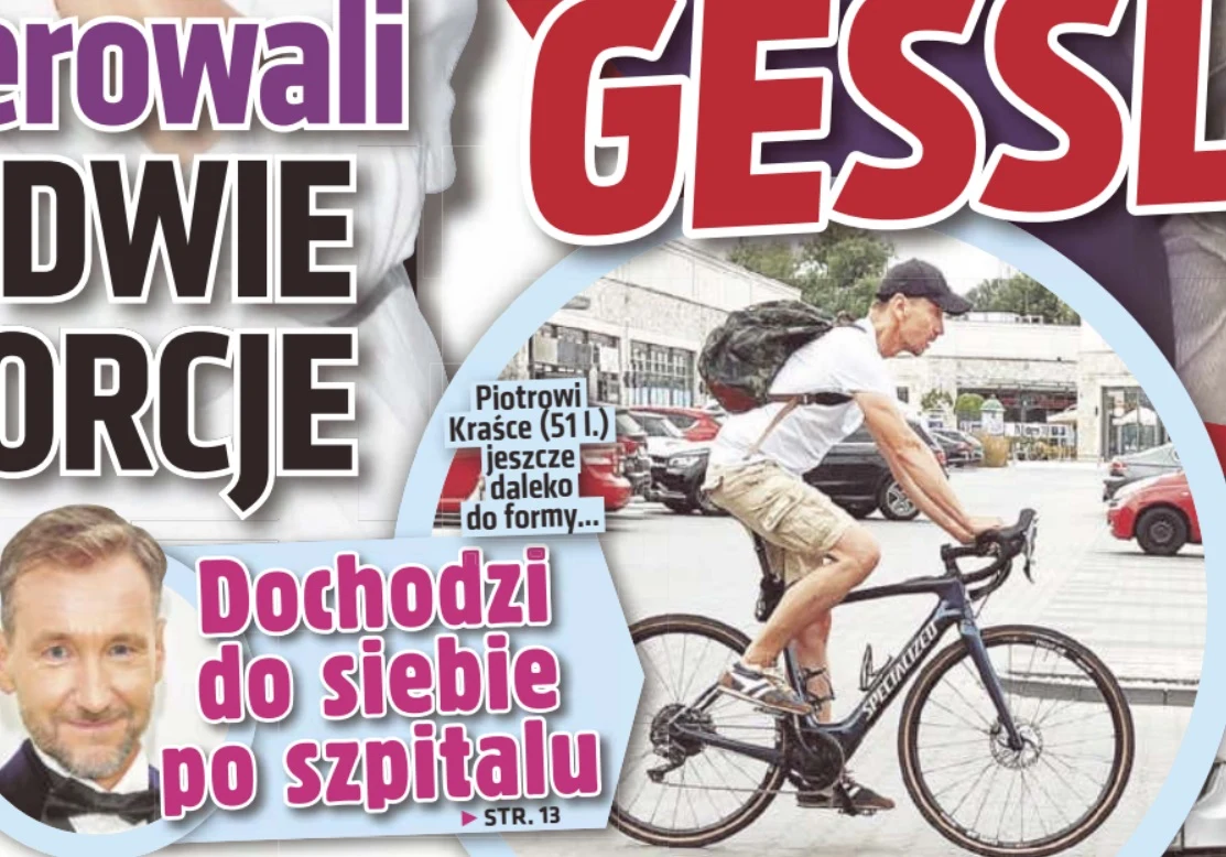 Piotr Kraśko na okładce "Super Expressu" Piotr Kraśko na okładce "Super Expressu"