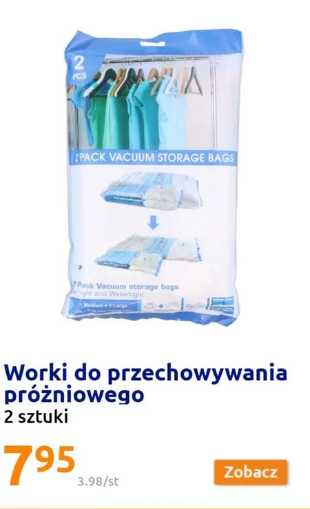 Worki do pakowania próżniowego Action