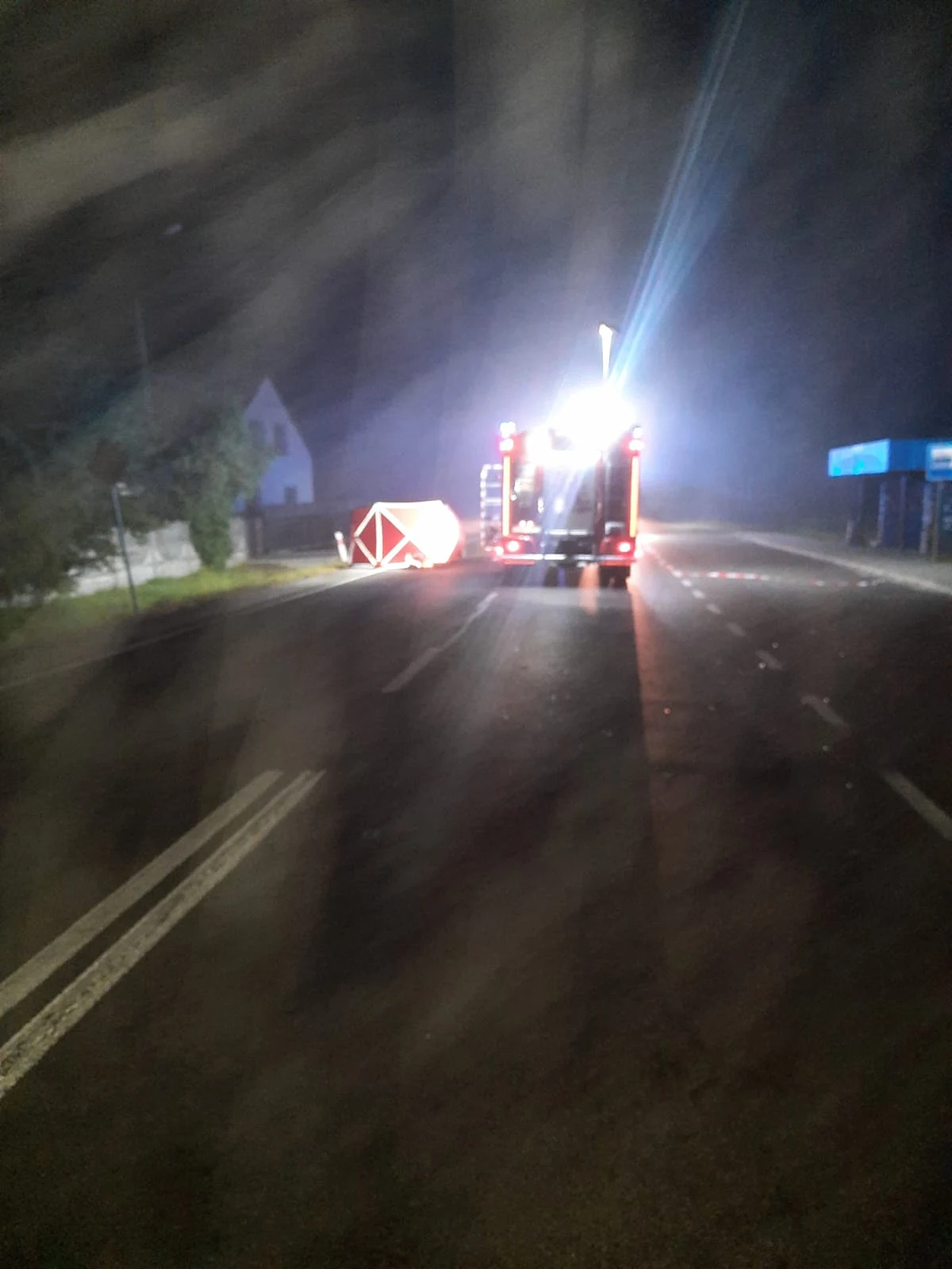 Uszew. Miejsce znalezienia ciała 59-latka