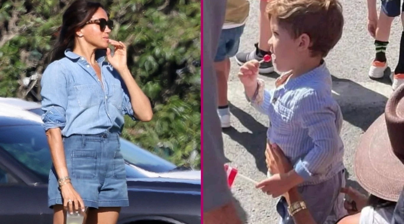Meghan Markle i książę Harry zabrali syna na paradę Meghan Markle i książę Harry zabrali syna na paradę