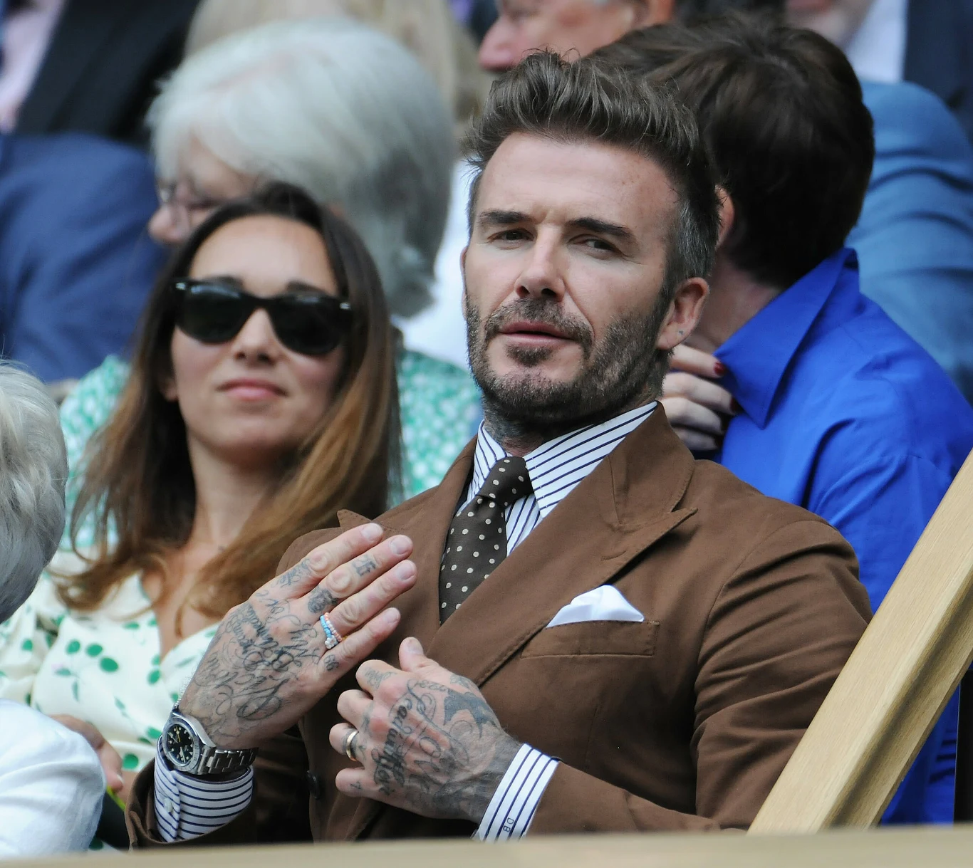 David Beckham, Wimbledon 2022 David Beckham, Wimbledon 2022